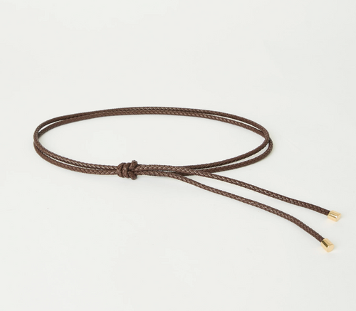 Libby Belt - Chocolate Gold